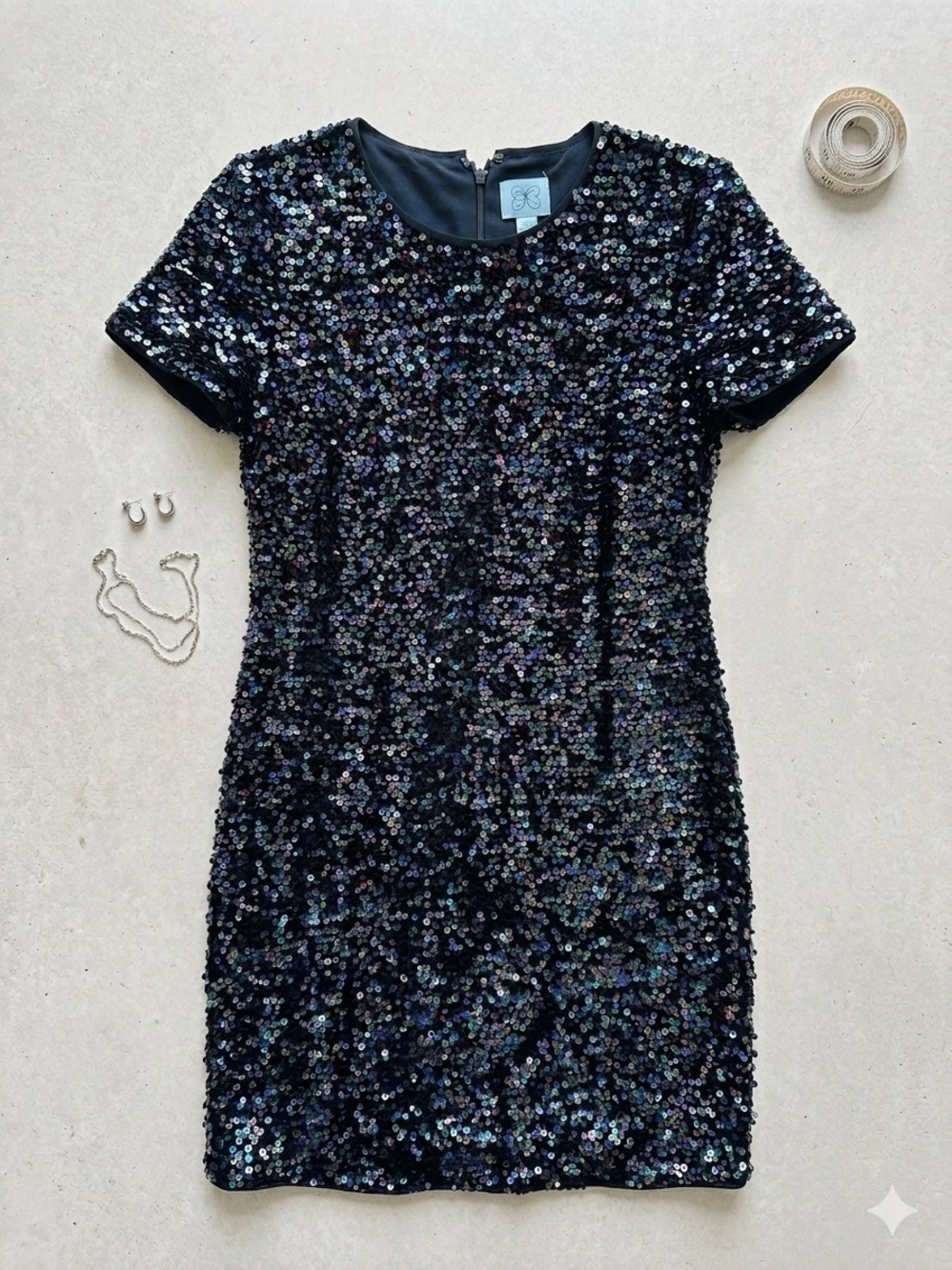 ✨ CeCe Iridescent Sequin Mini Dress ✨